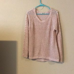 XL oversized t.j.maxx sweater in mauve pink